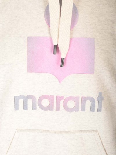 Shop Isabel Marant Miley Sweatshirt In White