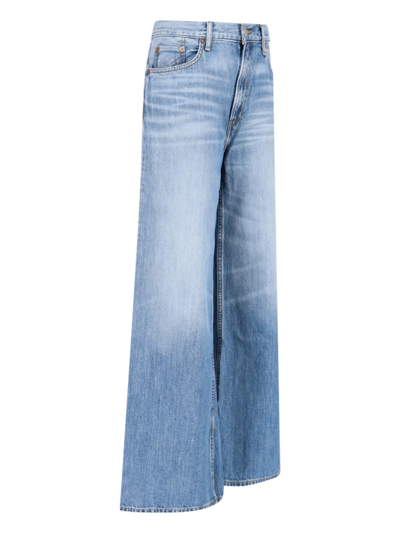 Shop Re/done Jeans In Light Blue