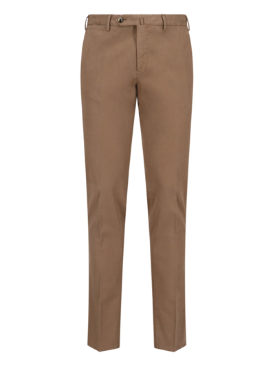 Shop Pt01 Pants In Brown