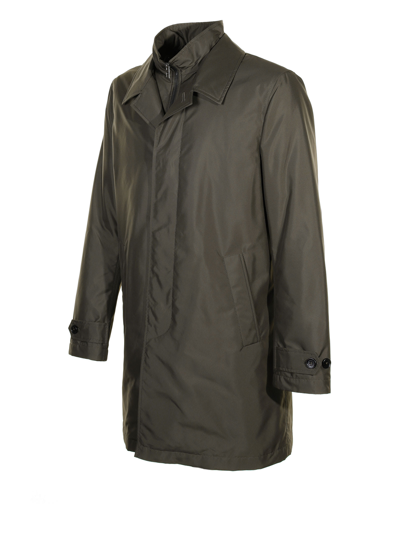 Shop Fay Trench Morning Coat Water Repellent In Foresta