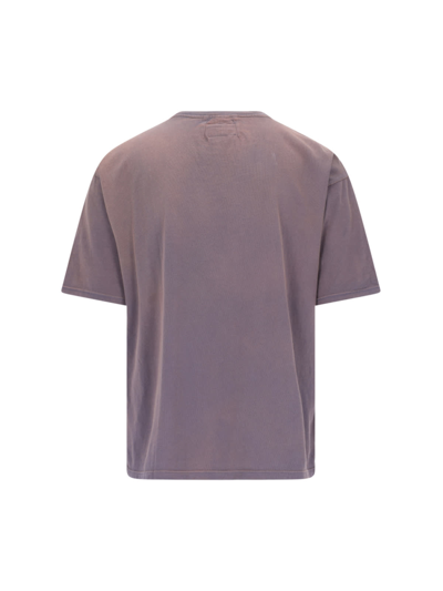 Shop Rhude T-shirt In Grey