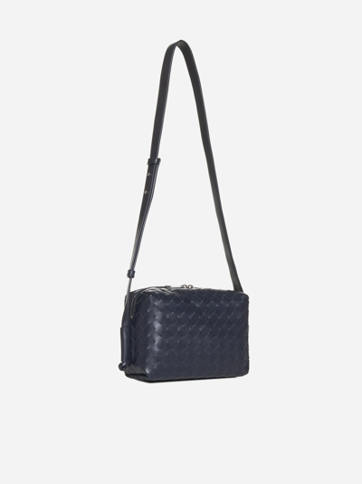 Shop Bottega Veneta Loop Intrecciato Leather Bag