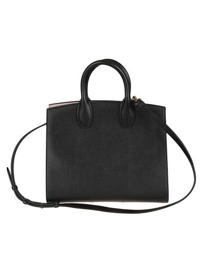Shop Ferragamo Studio Box Handbag In Black