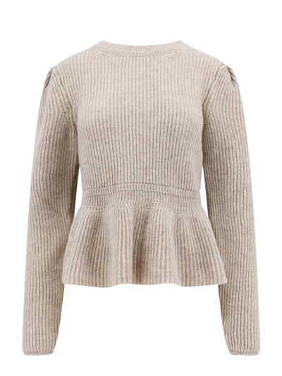 Shop Lemaire Sweater In Beige