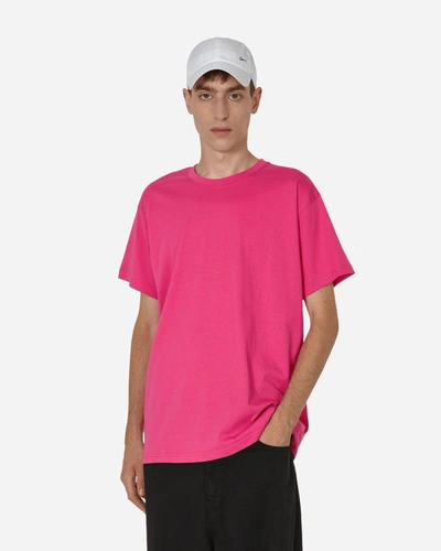 Shop Stockholm Surfboard Club Logo T-shirt Fluo In Pink