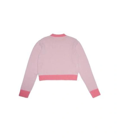 Shop Marni Sweatshirt With Colour-block Design In Pink