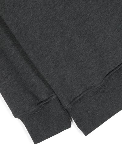 Shop Msgm Sweatshirt With Print In Gray