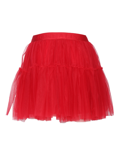 Shop Monnalisa Tutu Skirt In Red