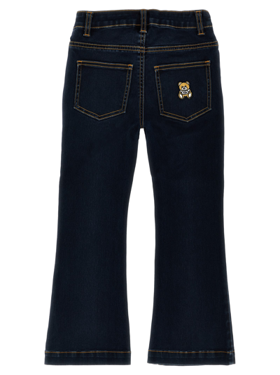 Shop Moschino Toy Jeans In Blue