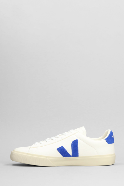 Shop Veja Campo Chromefree Sneakers In White Leather