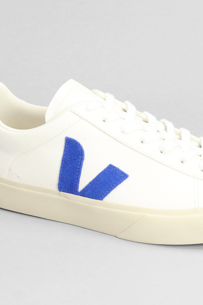 Shop Veja Campo Chromefree Sneakers In White Leather