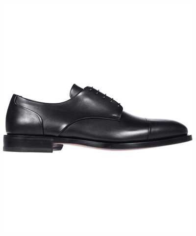 Shop Ferragamo Gavino Shoes In Black