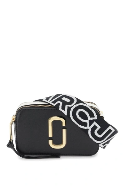 Marc Jacobs 'the Snapshot' Camera Bag In White,black