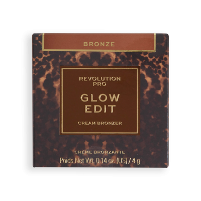 Shop Revolution Pro Revolution Beauty  Glow Edit Cream Gel Bronzer - Bronze