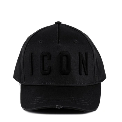 Dsquared2 Hat In Black