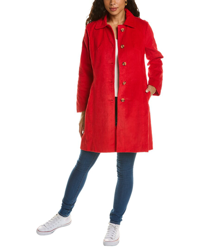 Shop Frances Valentine Barn Jacket In Red