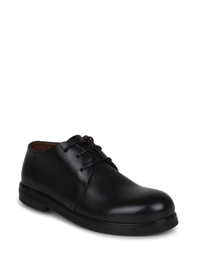 Shop Marsèll Marsell Zucca Leather Oxford Shoes