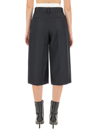Shop Alexander Wang Tailored Culottes In Nero