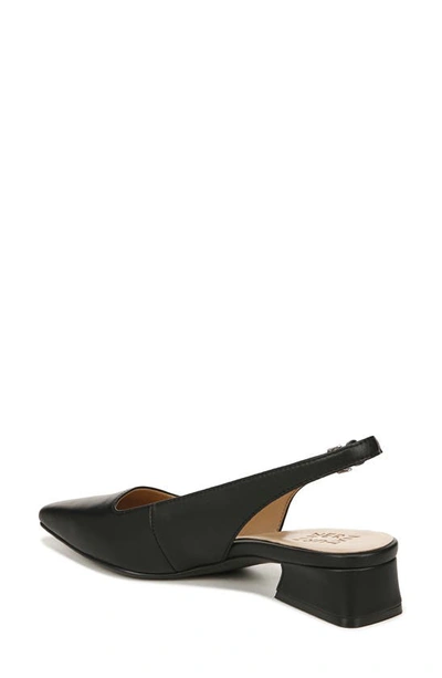 Naturalizer Lesley Slingback Pump In Black Synthetic