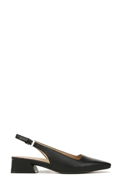 Naturalizer Lesley Slingback Pump In Black Synthetic