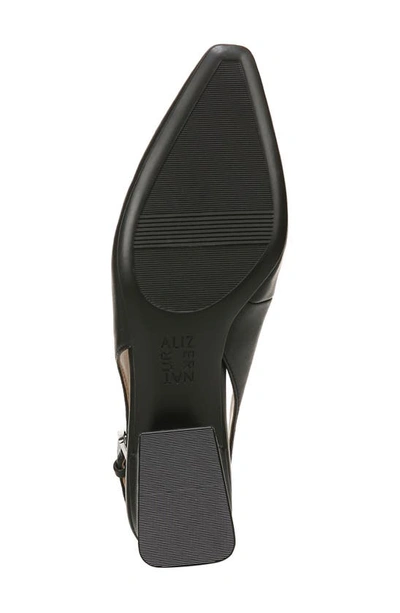 Naturalizer Lesley Slingback Pump In Black Synthetic
