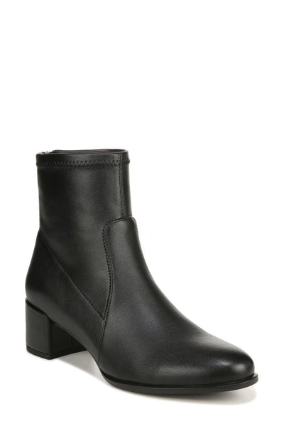 Shop Naturalizer Ravi Bootie In Black Stretch Synthetic