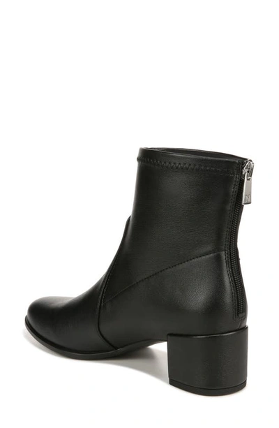 Shop Naturalizer Ravi Bootie In Black Stretch Synthetic