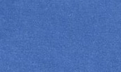 Go Couture Turtleneck Banded Sweater In Blue Perennial