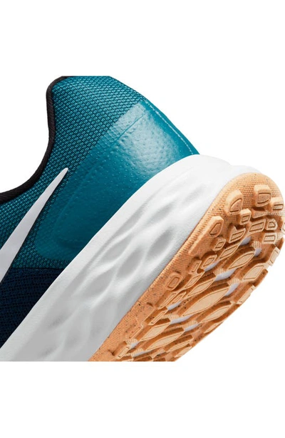 Shop Nike Revolution 6 Next Nature Road Running Shoe In Valerian Blue/ White/ Spruce