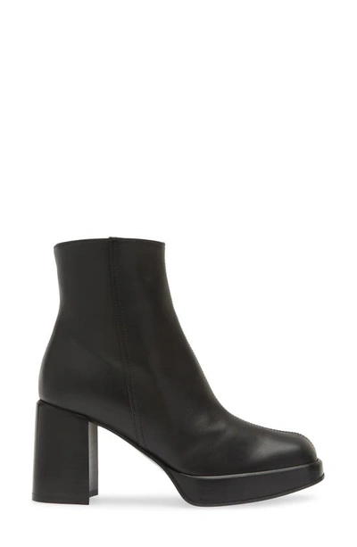 Shop Tod's Platform Bootie In Black