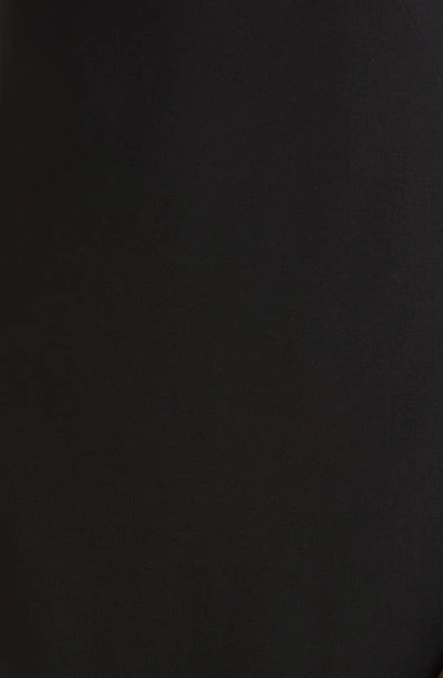 Hugo Boss Dironah Virgin Wool Sheath Dress In Black
