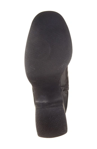 Wonders Platform Bootie In Black Patent