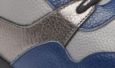 Wonders Colorblock Platform Sneaker In Blue Grey Combo