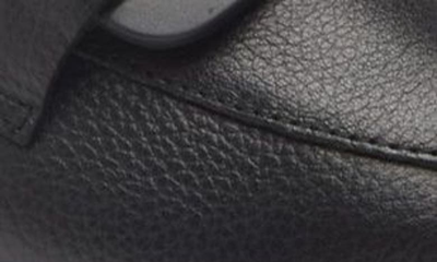 Shop Wonders Lug Loafer In Black Tumbled Leather