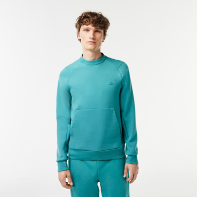 Shop Lacoste Kangaroo Pocket Sweatshirt - Xl - 6 In Blue