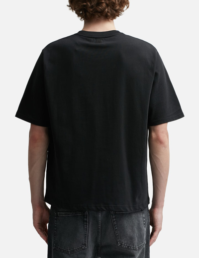 Shop Ami Alexandre Mattiussi Ami De Coeur T-shirt In Black