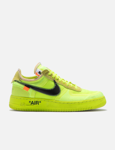 Shop Nike X Off White Air Force 1 In Yellow