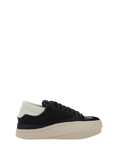 Shop Y-3 Sneakers In Black/brown/white