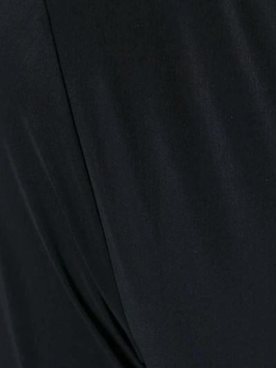 Shop Maison Margiela Long Sleeved Body In Black