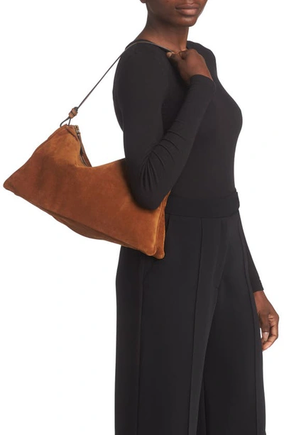 Shop Staud Vivi Shoulder Bag In Tan
