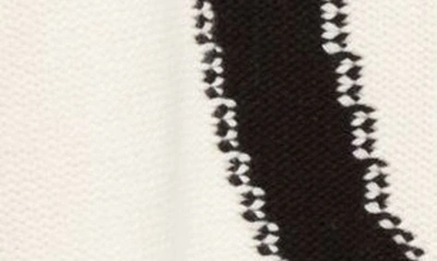 Shop Off-white Ow Maxi Logo Intarsia Wool Cardigan In White