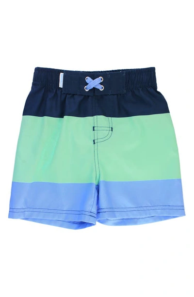 Ruggedbutts Logo Two-piece Rashguard Swimsuit In Blue