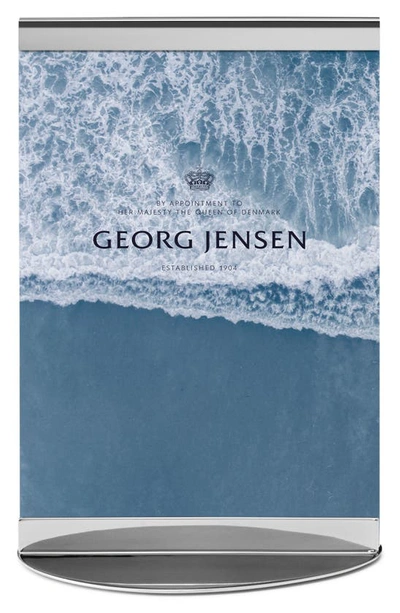 Georg Jensen Sky Stainless Steel Photo Frame, 5" X 7" In Silver