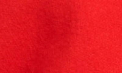 Shop Maje Logo Patch V-neck Cardigan In Red Poppy