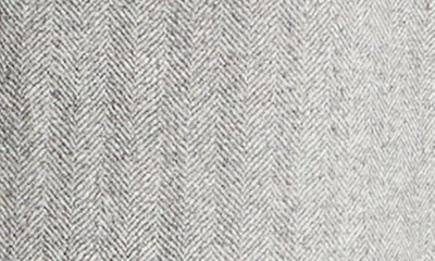 Shop Eleventy Herringbone Virgin Wool Suit In Medium Grey