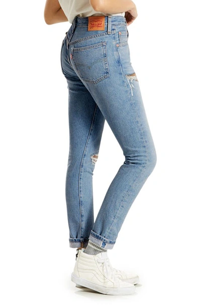 Levi's 501 Skinny Jeans In Cant Touch This