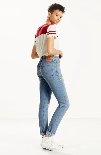 Levi's 501 Skinny Jeans In Cant Touch This