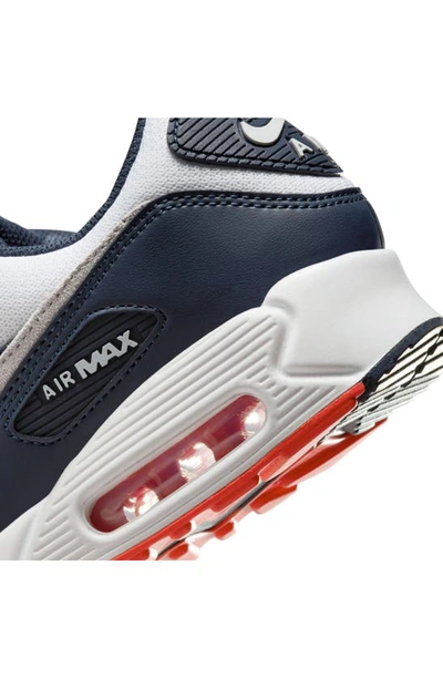 Shop Nike Air Max 90 Sneaker In Obsidian/ Pure Platinum/ White