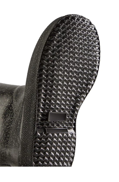 Hunter Kids' First Classic Starcloud Glitter Waterproof Rain Boot In Black Multi