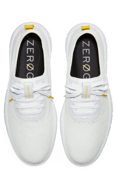 Shop Cole Haan Generation Zerogrand Stitchlite Sneaker In White/white